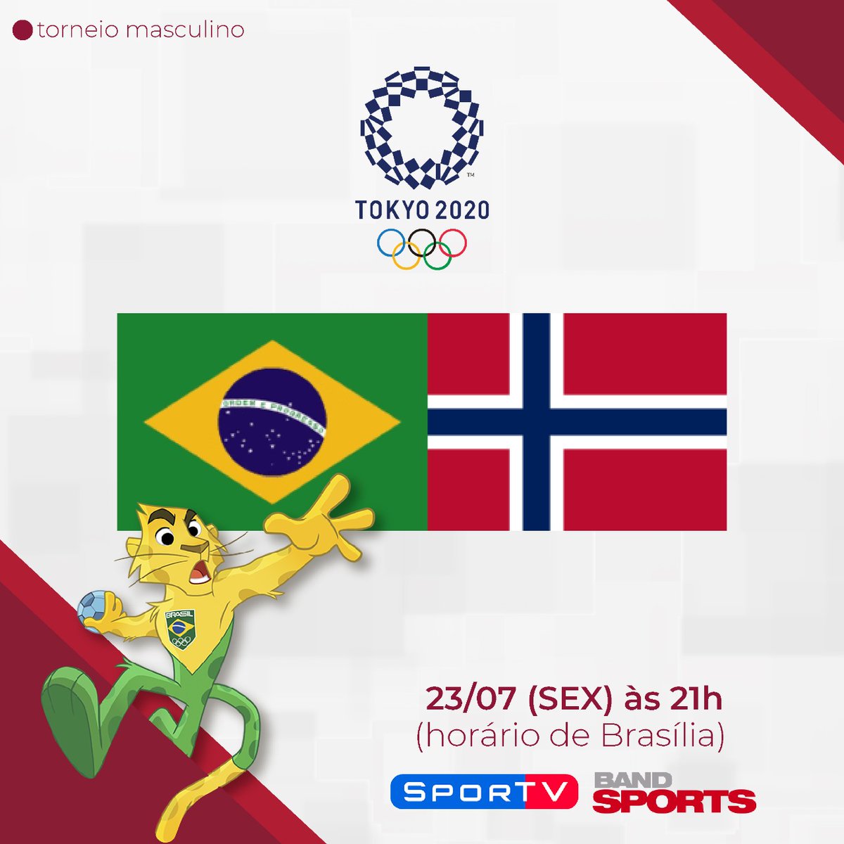 ZN Handebol (@znhandebol) on Twitter photo SEXTOOOOOOOOUUU!
É HOJEEEEEEEEEEEE
PRA CIMA DELES, GUERREIROS! ⚔️🇧🇷
#Handball #TimeBrasil #JogosOlimpicos #bra SEXTOOOOOOOOUUU!
É HOJEEEEEEEEEEEE
PRA CIMA DELES, GUERREIROS! ⚔️🇧🇷
#Handball #TimeBrasil #JogosOlimpicos #bra