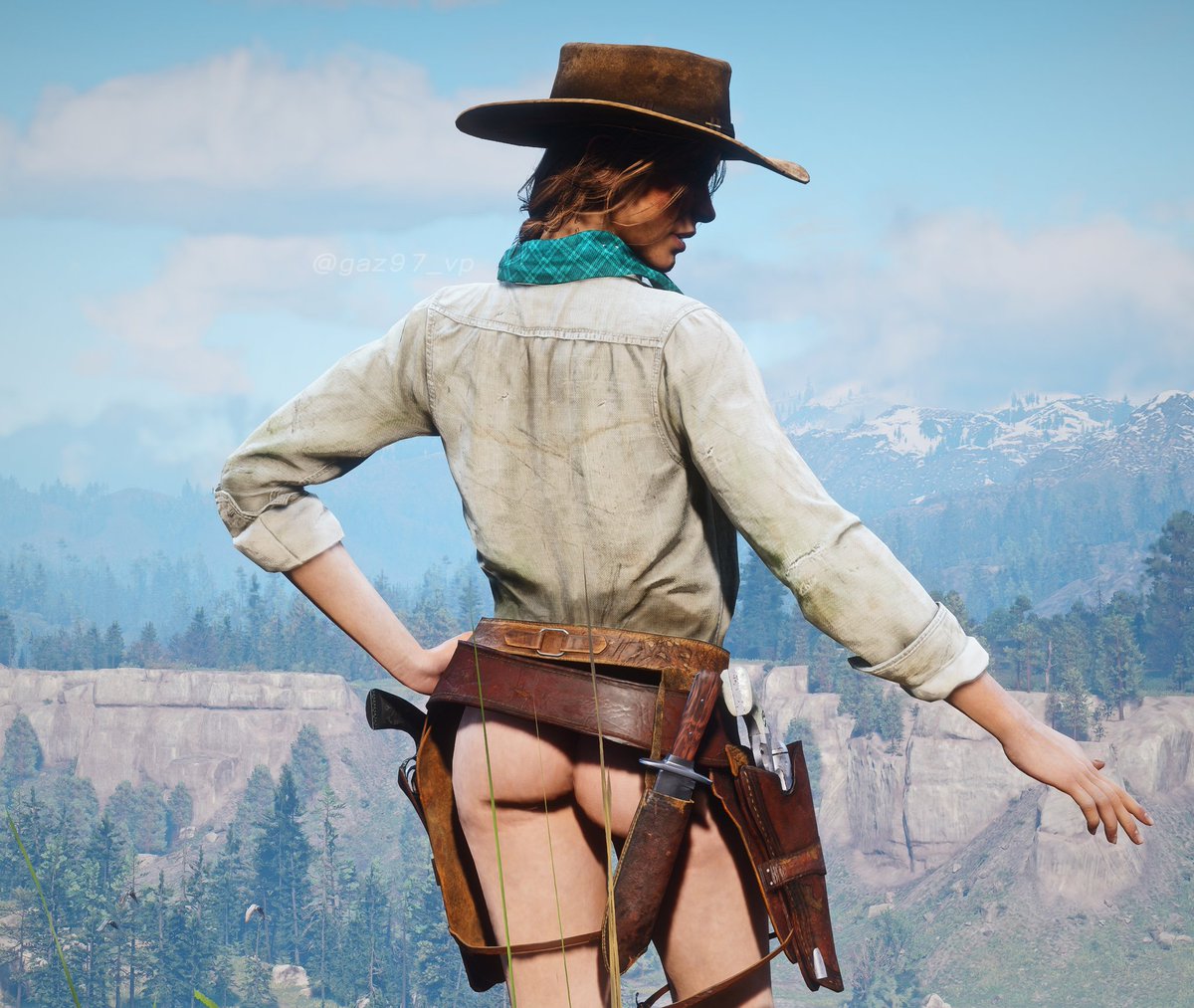 Gaz97_vp's tweet photo. Sadies 🍑

#rdr2 #reddeadredemption2 #sadieadler #rockstargames #virtualphotography #photomode #gaming #rdr2photography #vgpunite https://t.co/iSiHC3J86n