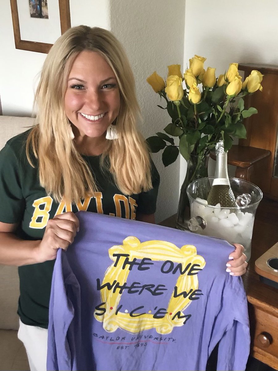 thornell5's tweet photo. So excited for my favorite Baylor Bear @SarahThornellTX ! We found out today she was accepted to the Baylor Doctoral program! The one where we Sic’em! So proud and excited for you on this next adventure!!! ❤️❤️#DRT2 @BaylorSOE https://t.co/YI2LySCLOR