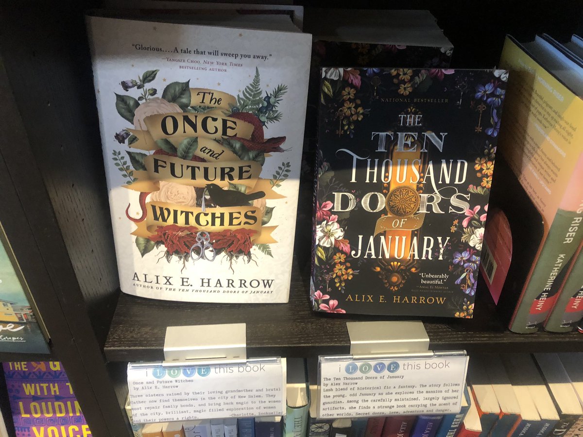nicawrites's tweet photo. @AlixEHarrow - at a super cool bookstore, Word by Word - in Truckee CA. https://t.co/5BkotjbaEv
