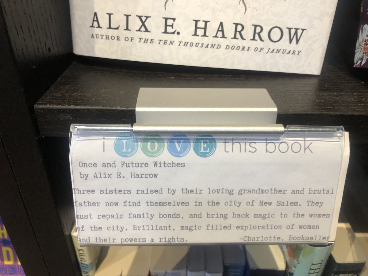 nicawrites's tweet photo. @AlixEHarrow - at a super cool bookstore, Word by Word - in Truckee CA. https://t.co/5BkotjbaEv