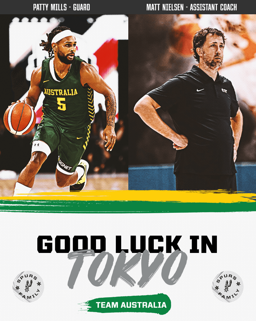 spurs's tweet image. RT to wish our guys good luck! 🙏