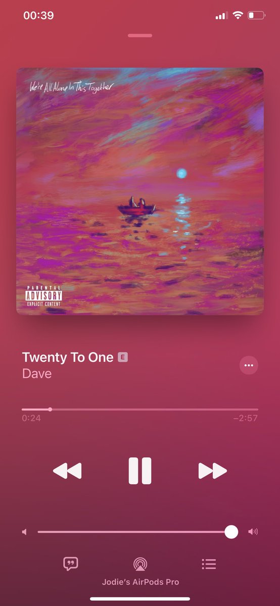 Dave dropped the album at midnight and if you listen according, you’d get to track 10 at exactly 20 mins to 1am. 
Which is the reason for the title.  🤯
