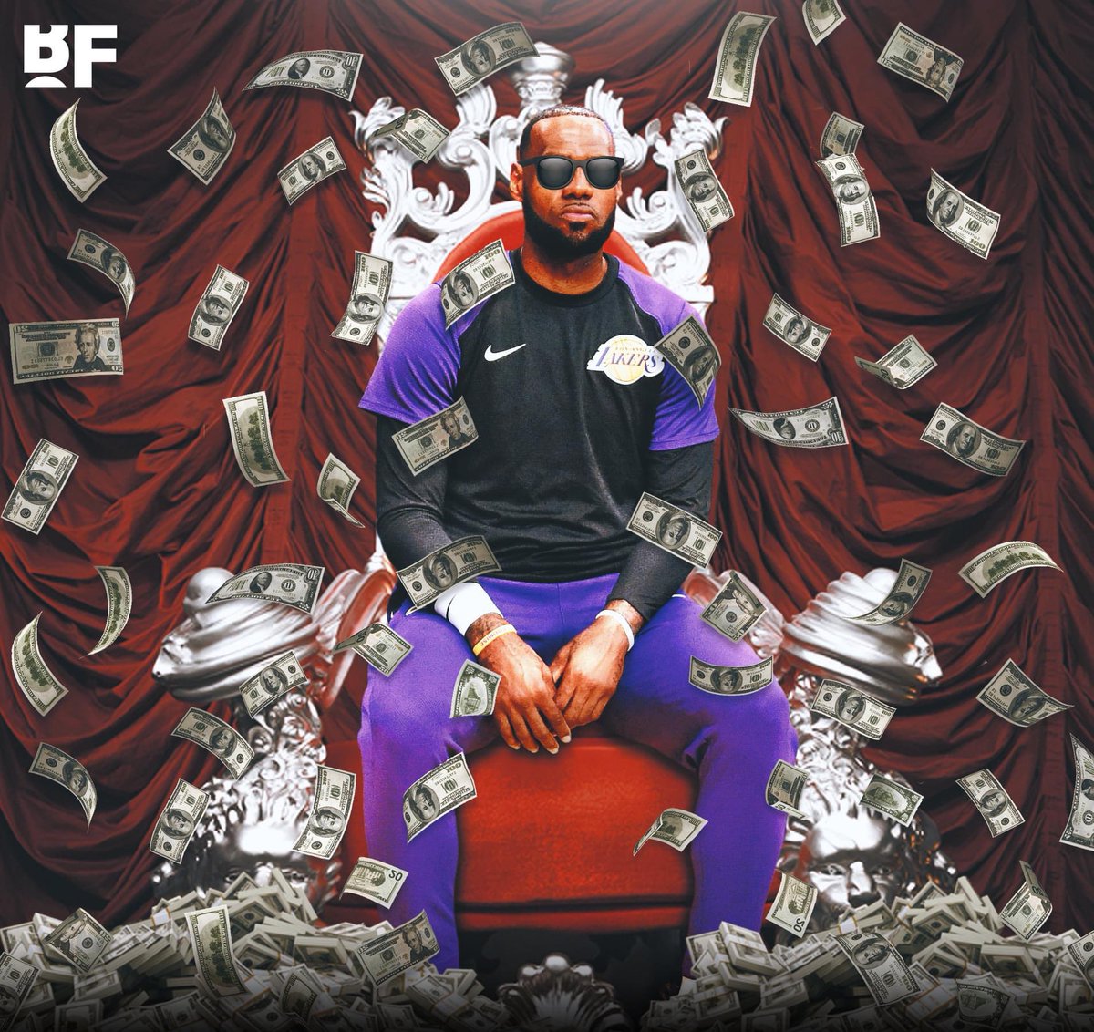 bballforever_'s tweet photo. LeBron is the first NBA player to reach $1 billion in career earnings!

(via Sportico) https://t.co/gUMw7hzTKQ