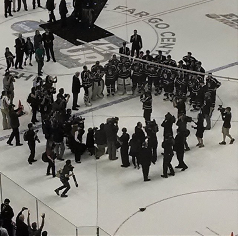 DaveMReports's tweet image. I was able to see Shayne Gostisbehere win a Championship at the Wells Fargo Center as Union won the 2014 NCAA Championship Trophy #Flyers #LVPhantoms #UnionCollege  #FrozenFour