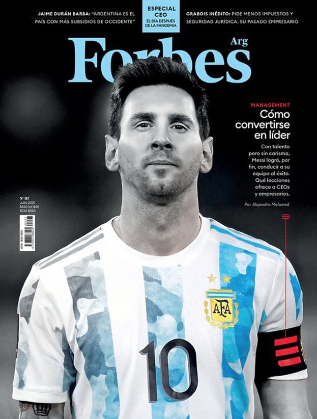 Leo Messi 🔟 on Twitter: "📰 @forbes “ How to be a leader “ https://t.co/EJcKI26j0Z" / Twitter