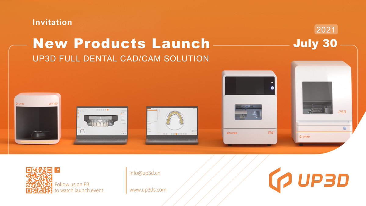 up3dscan's tweet photo. New member of UP3D family!
#UP400 #P53 #P41 #UP3D #UPCAD #UPCAM #dentallab #dentalclinic https://t.co/PKG3gsFpS4