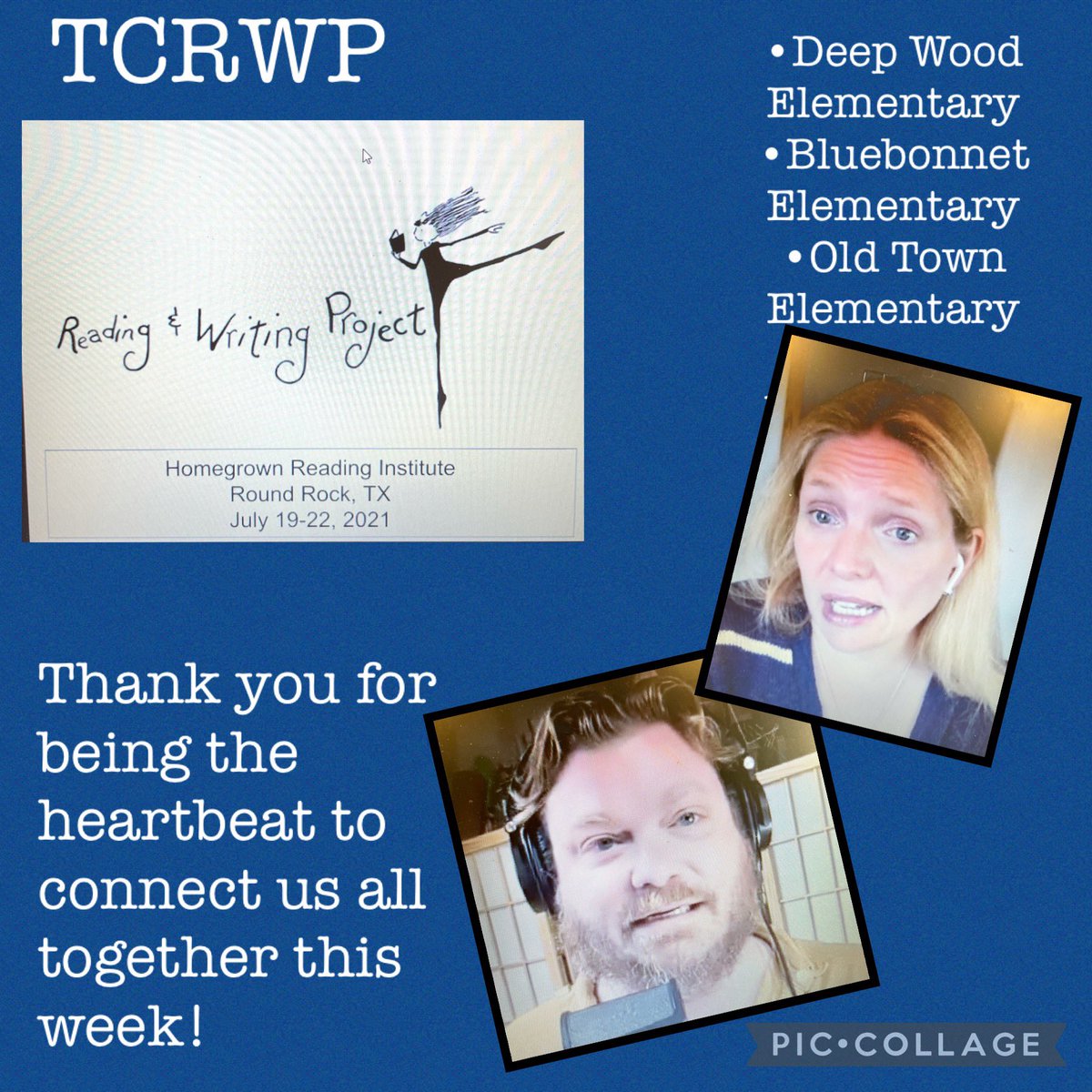 Angie House (@angie_house_) on Twitter photo This week <a href="/DeepWood_RRISD/">DeepWood Elementary</a> <a href="/BluebonnetRRISD/">BluebonnetElementary</a> <a href="/OTESchool/">Old Town Elementary</a> spent time learning from <a href="/Read_Write_Play/">Sarah Picard Taylor</a> and <a href="/readwritemike/">Mike Ochs, staff developer, consultant, author</a> Thank you both for sharing your joy, bringing us hope for the year in front of us and teaching us to pause and just trust children and ourselves. @TCRWP This week <a href="/DeepWood_RRISD/">DeepWood Elementary</a> <a href="/BluebonnetRRISD/">BluebonnetElementary</a> <a href="/OTESchool/">Old Town Elementary</a> spent time learning from <a href="/Read_Write_Play/">Sarah Picard Taylor</a> and <a href="/readwritemike/">Mike Ochs, staff developer, consultant, author</a> Thank you both for sharing your joy, bringing us hope for the year in front of us and teaching us to pause and just trust children and ourselves. @TCRWP