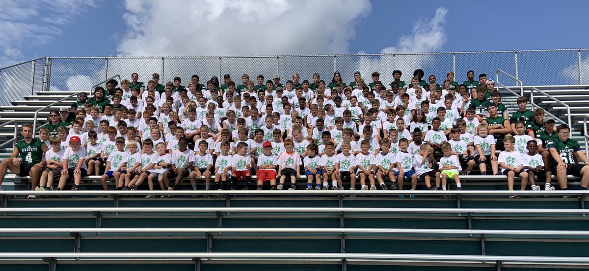 Gstockbsc's tweet photo. 2021 Future Knight Football Camp https://t.co/vFc5QGyZ3n