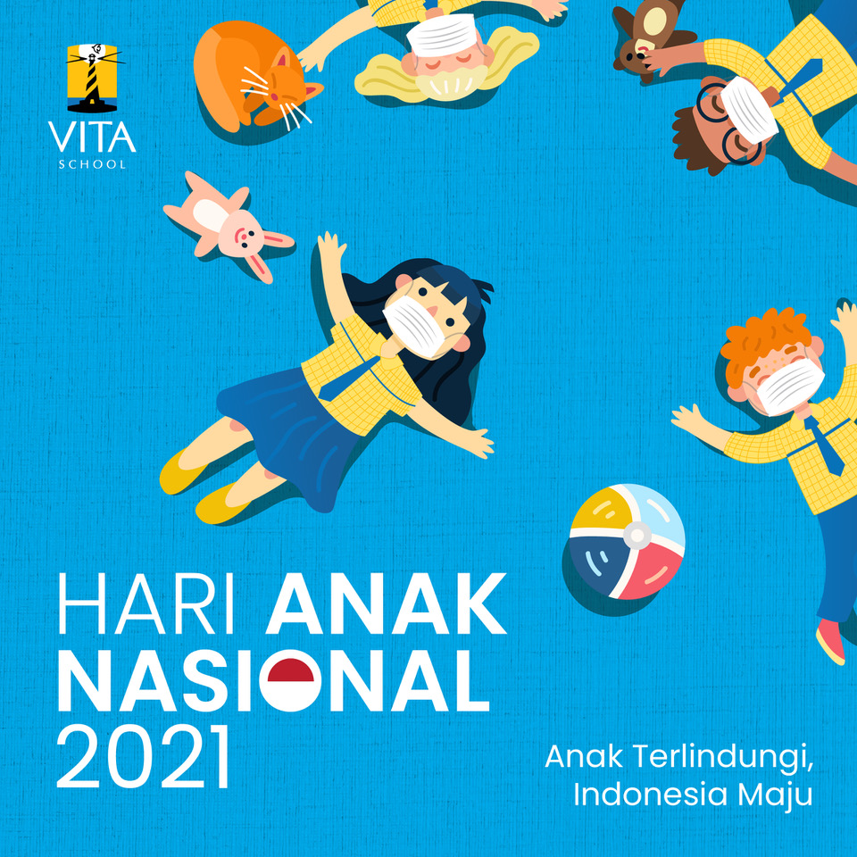VITASchool's tweet photo. Wishing all bright children of Indonesia a momentous National Children's Day celebration!

#AnakVITA⁠
#VITASchool
#bravetobe
#harianaknasional2021 https://t.co/Viv1v5miqZ