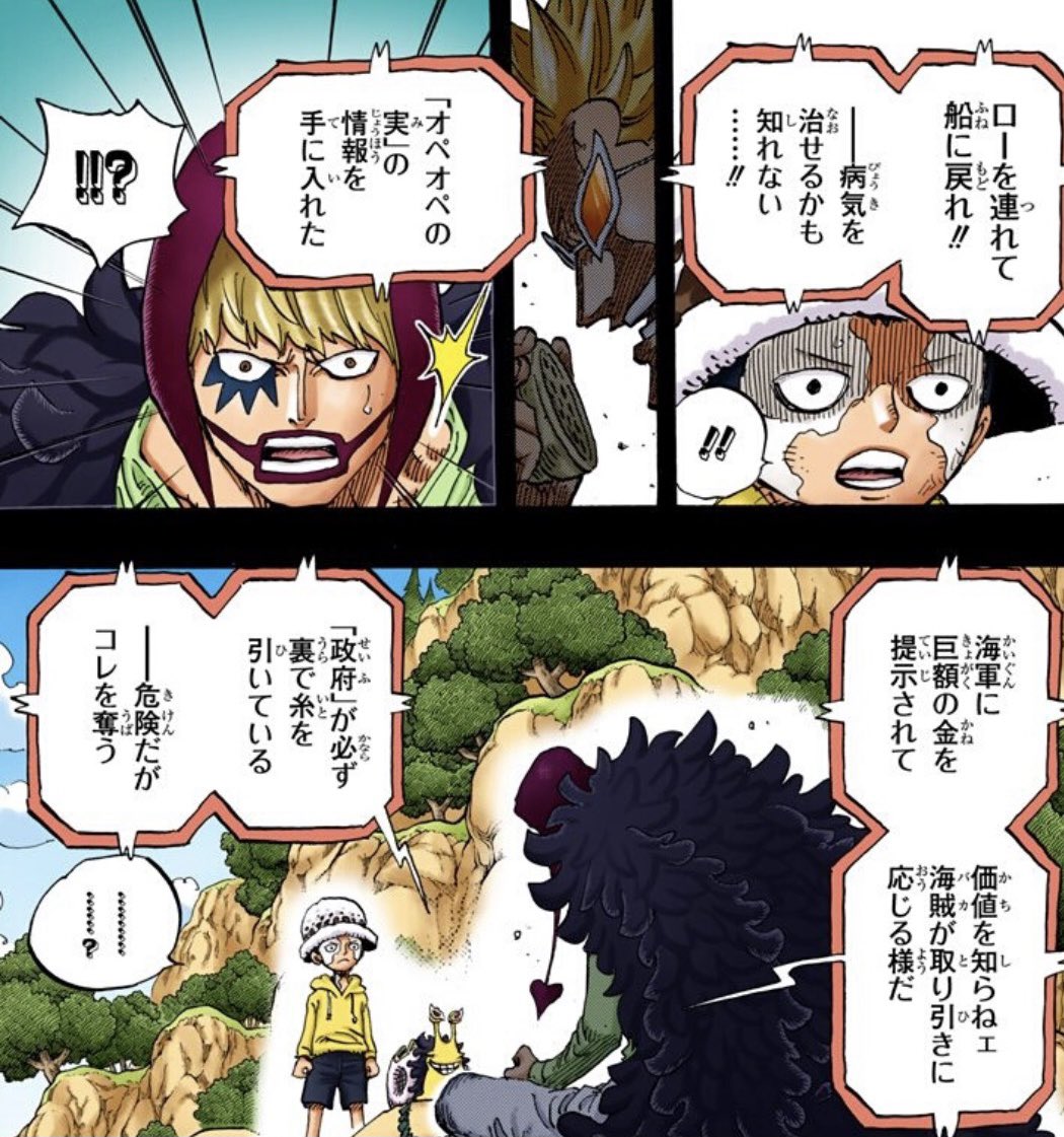 Salty Dog ゴムゴムの実が奪われた時の状況も もう1人の D の話を読み返せば 想像できるよな 考察 Onepiece ワンピース 謎解き マンガ ジャンプ 歴史 世界遺産
