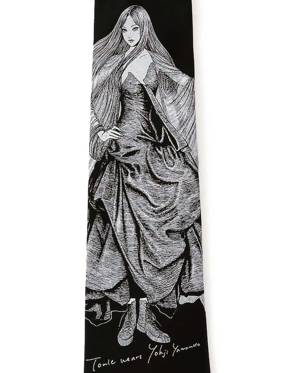 ⭐︎未開封⭐︎Yohji Yamamoto ハーフケット/大判ストール(ノベルティ) ✴︎S'YTE × Junji ITO /Tomie welcome back Part1🔥☆Silk Satin