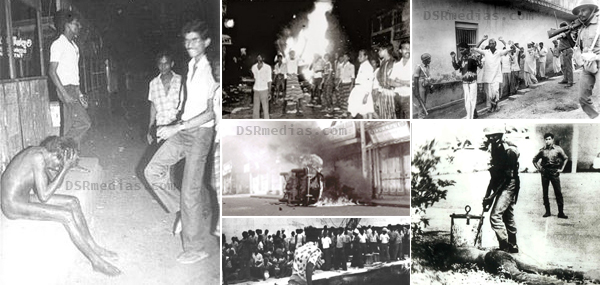 iThamizhi's tweet photo. 1983 - Black July anti-Tamil pogrom, Sri Lanka - pogrom committed against Tamils of where between 400 and 3,000 Tamil civilians were killed and many more made homeless and refugees. This was believed to be the origin of the Sri Lankan Civil War.

#அறிவோம்ஈழம் https://t.co/CF1zF6BqTm