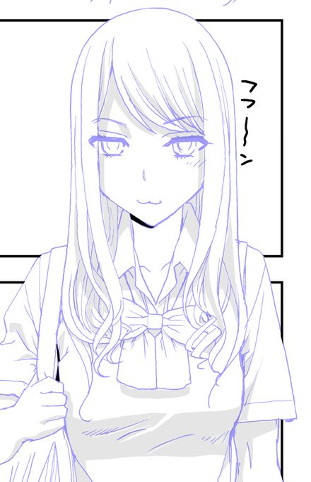 1枚目が下描き、2枚目ペン入れ途中、3枚目仕上がり原稿、4枚目下描きの線を黒で表示してペン入れの線を非表示にしたもの…
手の遅い理由が分かってもらえると思う。 