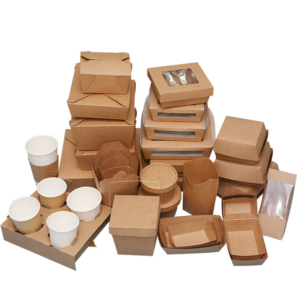 kraft food grade paper container

paper togo box