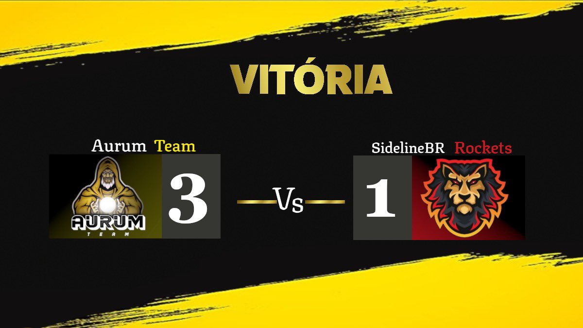 GGs ao time da <a href="/SidelineEsports/">SidelineBR E-Sports</a> Rockets. Ganhamos de 3 a 1 e continuamos vivos na fase de grupo da Liga Amadora!