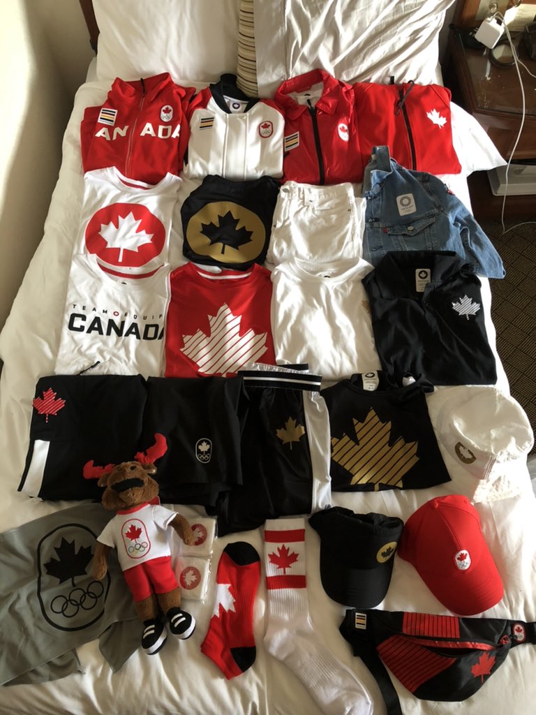 EvanDunfee's tweet image. One pre-requisite of competing for #TeamCanada is being okay wearing red, apparently. 🇨🇦