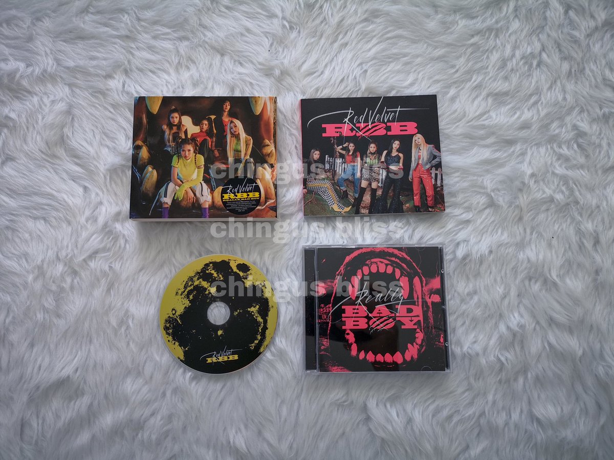 chingusbliss's tweet photo. WTS LFB

Red Velvet Really Bad Boy (RBB) 5th Mini Album

🌸 Onhand and ready to ship
🌸 Unsealed no PC
🌸 Inclusions: Sleeve/outbox, CD, Photobook
🌸 PHP 299
🌸 With Freebies

Pls help RT 💗

🏷️ Red velvet rbb wendy joy seulgi irene yeri reveluv reveluvph https://t.co/qEQhE8tM5s