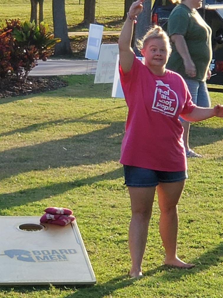SUFI_Florida's tweet photo. It was a great day for playing Cornhole &amp; volunteering with Martin County Sheriff’s PAL. #Sufi https://t.co/3lsmu32csO