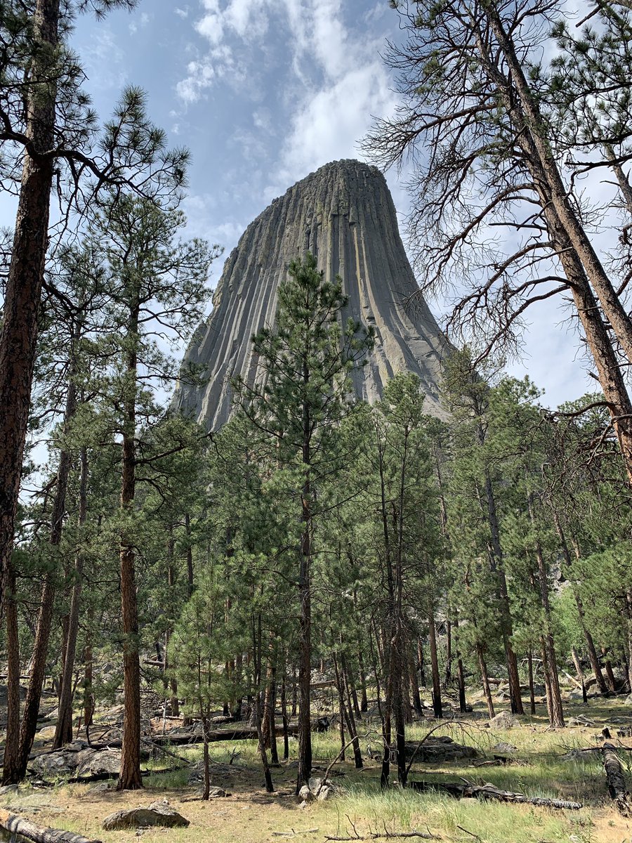jimstem's tweet image. Finally got to visit Devils Tower Wyoming today! Close Encounters is my all time favorite sci-fi movie!