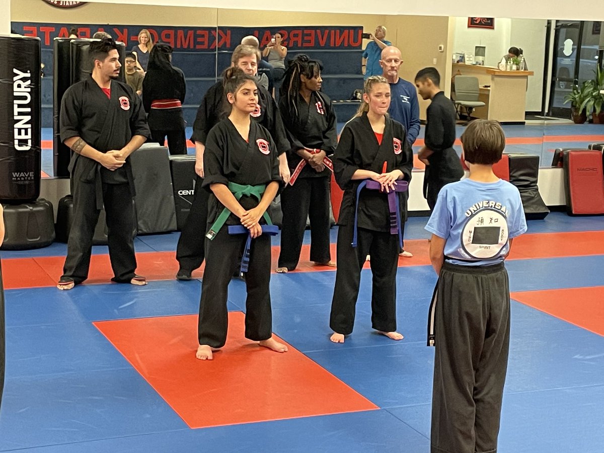 Passed our green and blue belt testing! 🥋🔥
•
Look to see more videos and pics on our Instagram! <a href="/thekarategals/">Mariah and Jess 🤍</a> 
•
•
HYPE. YOU CAN DO IT. YOU GOT THIS MAN. PUT EFFORT INTO IT. SEND IT TO THE INTERNET. -Johnny #hashbrownteamcobrakai <a href="/WilliamZabka/">William Zabka</a> <a href="/Jnichol_/">Jessi Nicholson</a> @mariah___grace