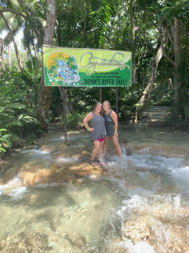 600ft waterfall hike today!!