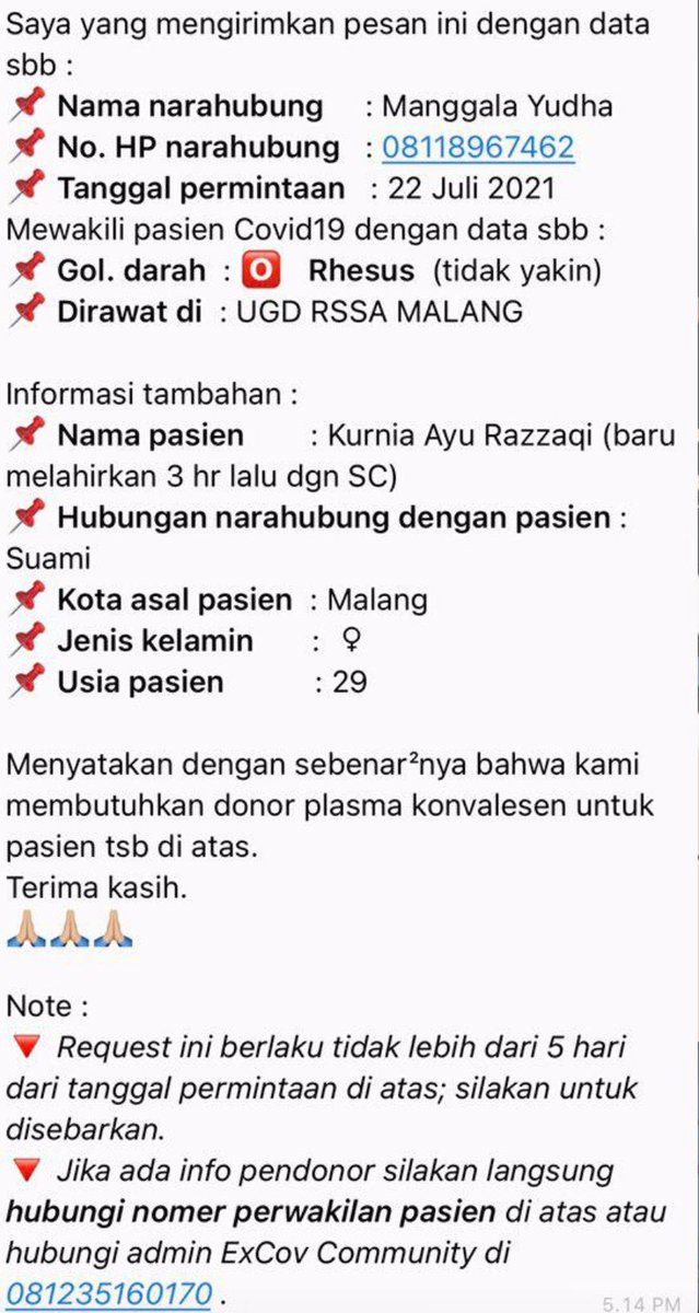 Min, mohon info donor plasma konvalesen utk dulur yg saat ini sedang isolasi di RSSA malang, matur nuwun 🙏🙏 <a href="/infomalang/">Info Malang</a> <a href="/infobatu/">infobatu</a> <a href="/cityguide911fm/">City Guide 911 FM</a> <a href="/mahasiswamlg/">Mahasiswa ½ Malang</a>