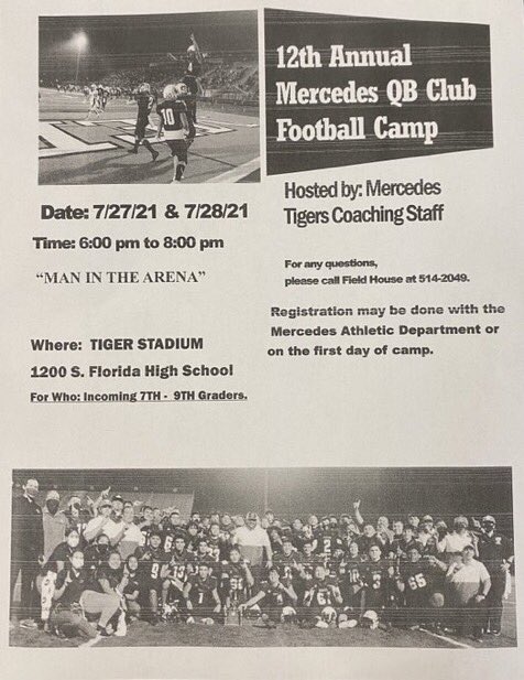 ByAndyMcCulloch's tweet photo. 🚨#RGVFootball PSA🚨

Another big summer camp in the Mid-Valley is fast approaching

If you’re a student-athlete in the #RGV with big #txhsfb aspirations, don’t miss this awesome opportunity https://t.co/tFkRCZU1tM