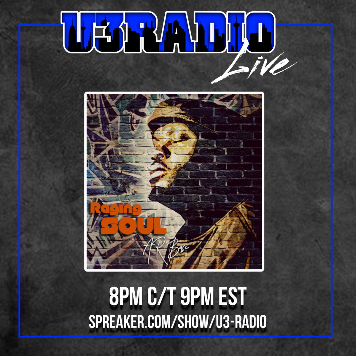 AR Base (@arbase) on Twitter photo Tune in. New AR Base music out Now! <a href="/U3RADIO/">DJ BabyBlueDiamond</a> #arbase #RAGINGSOUL #newmusic #NowPlayling #Soul #HipHop Tune in. New AR Base music out Now! <a href="/U3RADIO/">DJ BabyBlueDiamond</a> #arbase #RAGINGSOUL #newmusic #NowPlayling #Soul #HipHop
