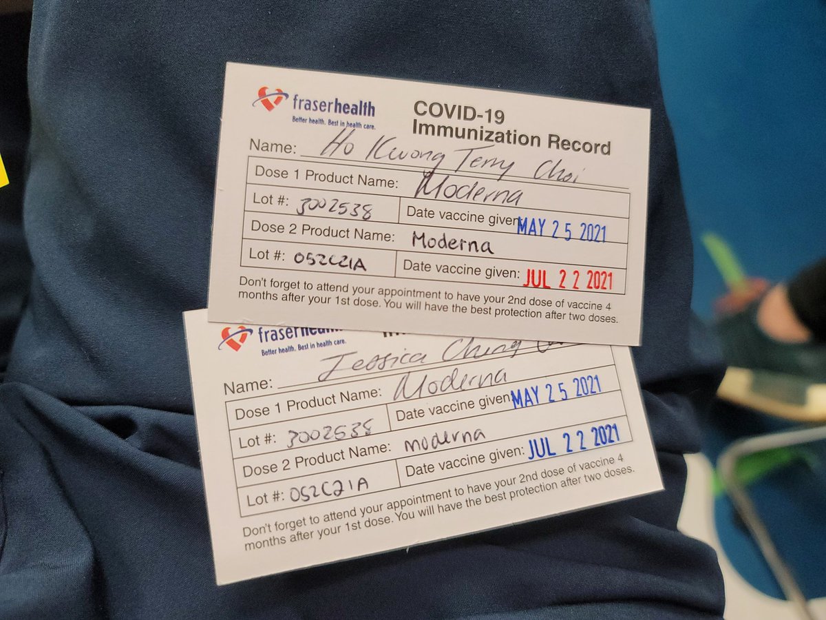 We have done it!!💉💉You can do it too!!!💪💪