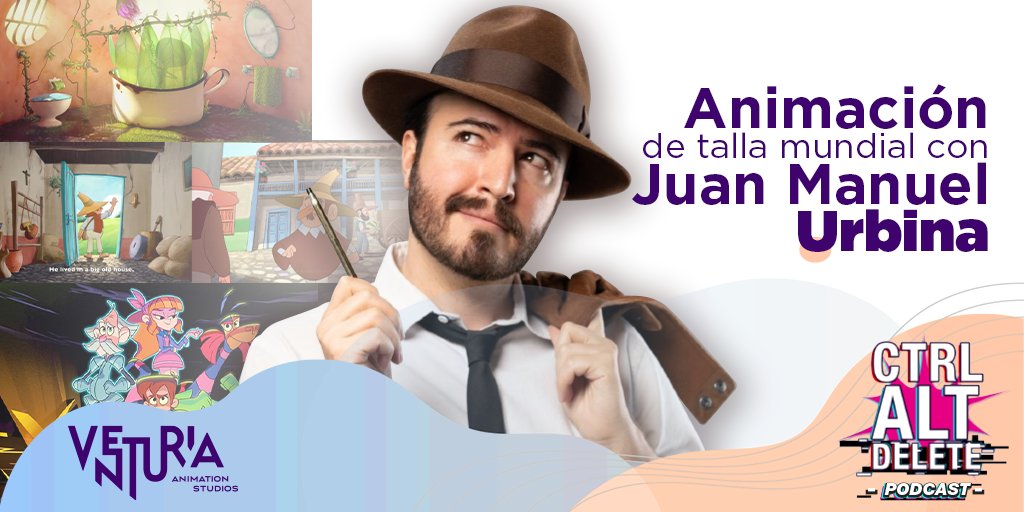 Netbangers's tweet photo. En este capítulo de #CtrlAltDelete, charlamos del mercado de la animación en Colombia con Juan Manuel Urbina, de @VenturiaStudios 😎 ¡No te lo pierdas!
https://t.co/leDiosghFa https://t.co/uAb8uY5jSC
