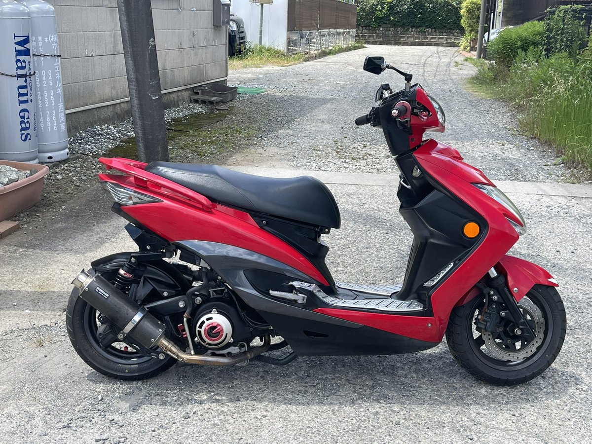 g_hilow's tweet photo. シグナスX SR 入荷しました。
ロンホイ仕様です!
詳しくはDMください。
#シグナス売ります
#バイク売ります https://t.co/Juo1dXbobT