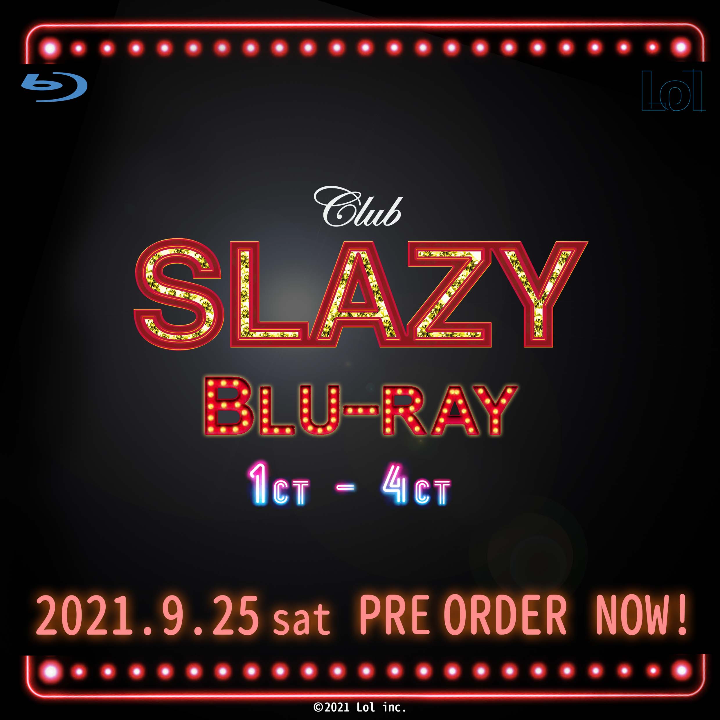 Lol Inc Dvdがほぼ生産終了している Club Slazy をblu Rayにて復刻 新発売 全４タイトル 21年9月25日 同時発売 本日23日 木 12時より Clie Townにて予約受付開始 T Co Vwjhcmqwif タイトル Club Slazy Blu Ray 発売日 21年