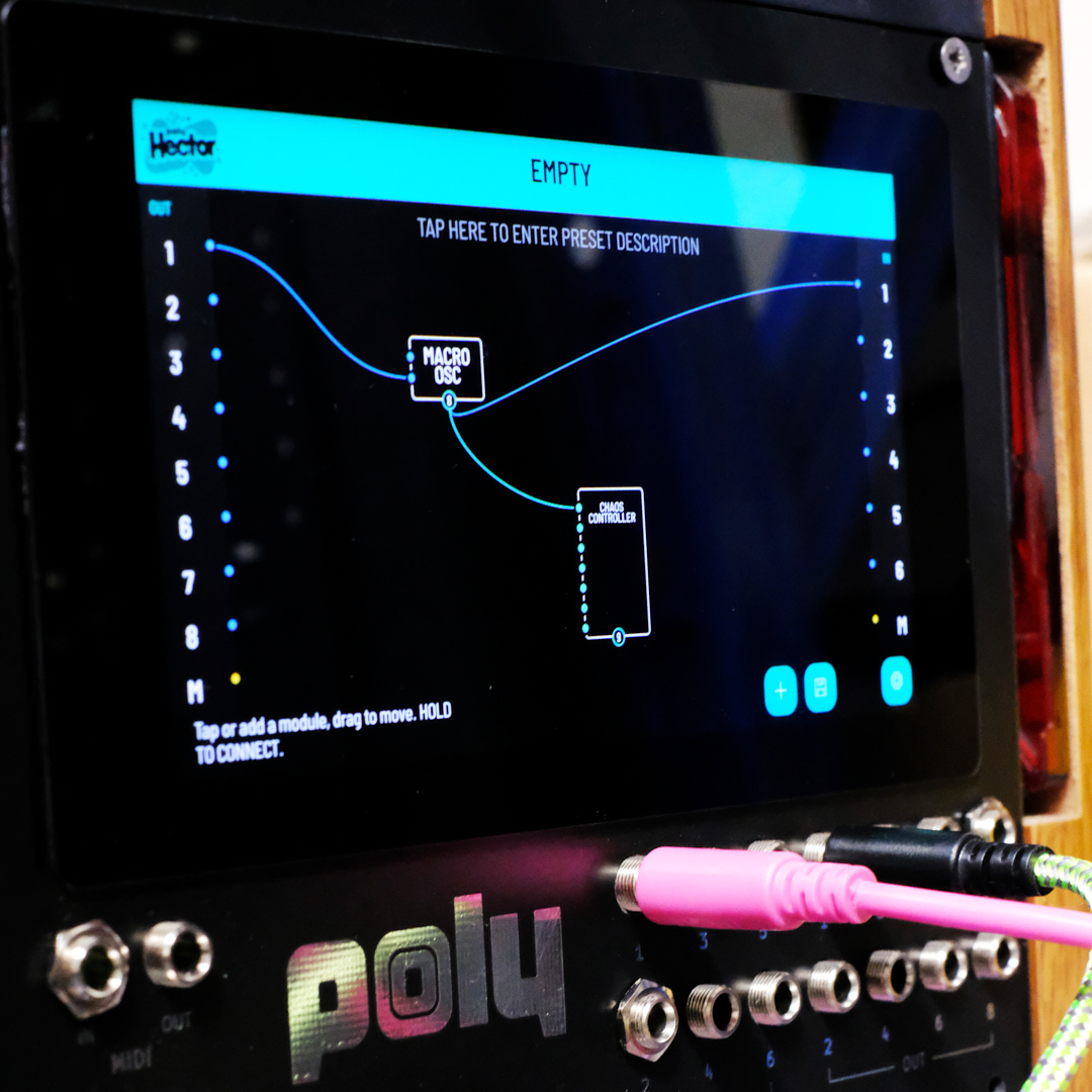 PolyEffects's tweet photo. We've got enough stuff setup in the new workshop to be building Hector and Beebo units, and the LCD panels we were waiting on have now arrived. The first pre-order batch of Hector has sold out. We'll have another batch up next week. https://t.co/dXwcBkGK5h