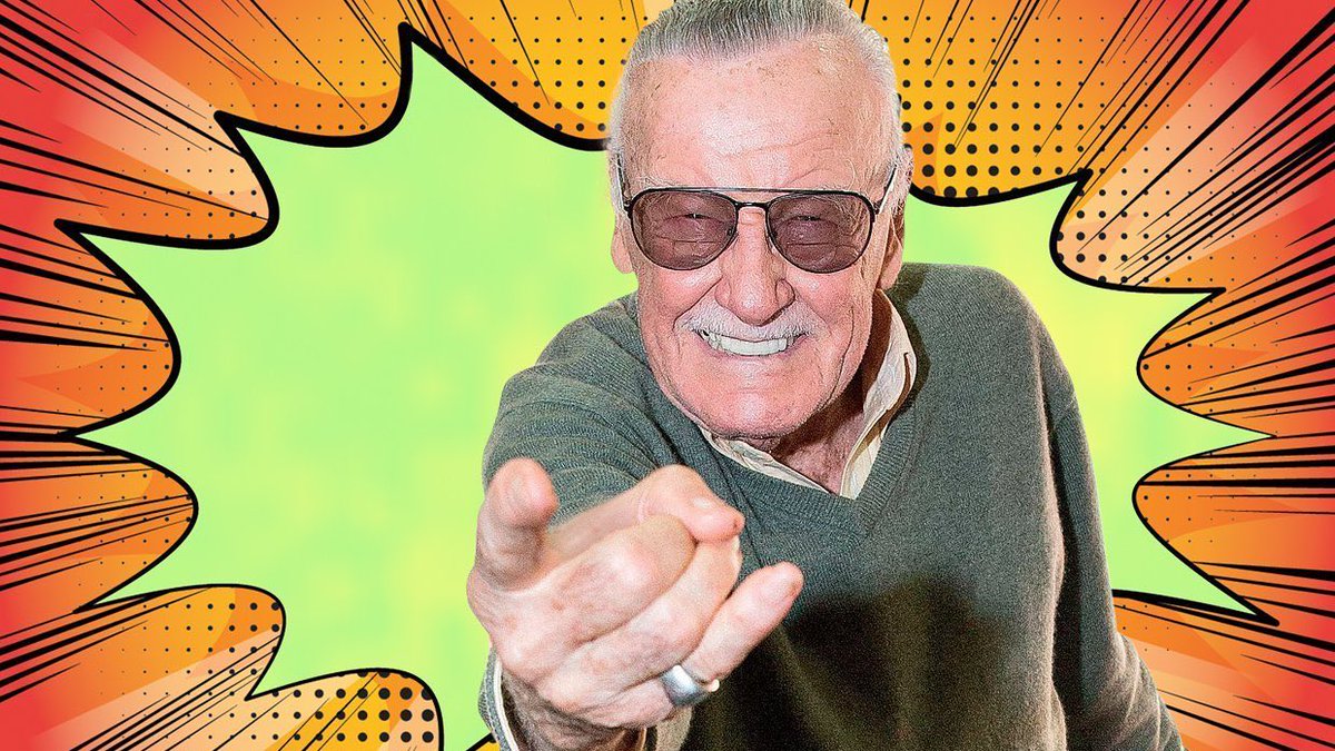 Abraxsys's tweet photo. #LockdownTrivia

What’s the first comic book character that comes to mind when you see Stan Lee? https://t.co/pm5zB2PkNK