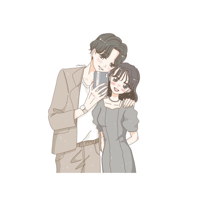 カップルアイコンのtwitterイラスト検索結果
