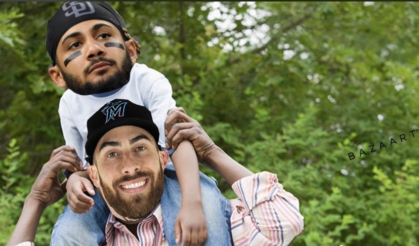 Ginger_taco's tweet photo. #JuntosMiami #pleasefeedme or whatever the Padres say https://t.co/fZp5VU22m7