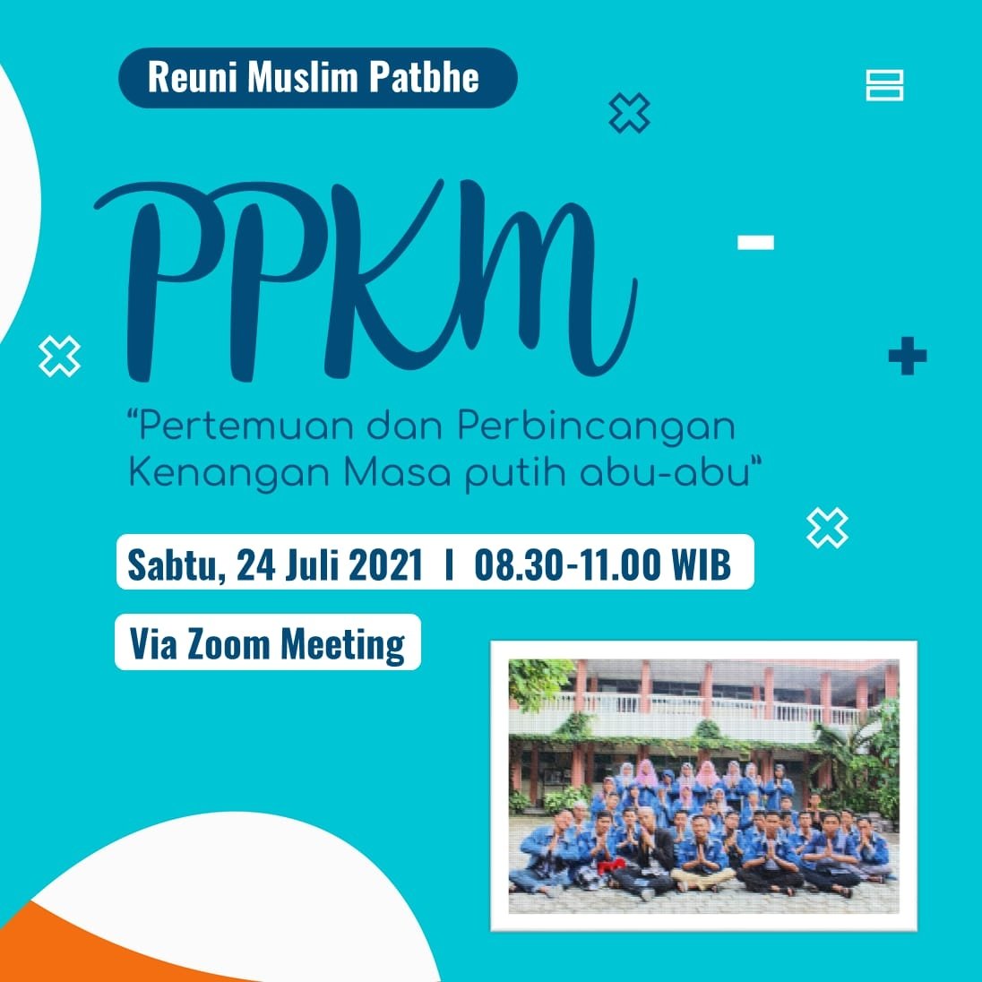 RohisAlIshlah's tweet photo. 🔥[DARURAT PPKM]🔥

Waah..waah PPKM? ada apa ini guys?🤔 
Assalamualaikum Warrahmatullahi Wabarakatuh 

Halo warga muslim alumni Patbhe tercintaa dari angkatan 2015 sampe 2021, dan juga perwakilan Rohis Al-Ishlah👋🙋 https://t.co/pDQwbWgmZd