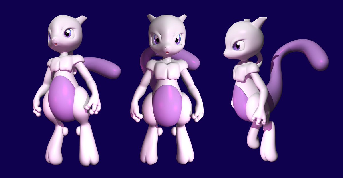 تويتر 助 على تويتر ウーラオスさんの途中ですが 浮気作業です 幼少期のミュウツーをモデリングしてみました 夏になると ミュウツーのこと思い出すくらい 子供の頃のトラウマ って強烈です とくにテレビ版の完全版は衝撃的で Evolutionで幼少期出てこ