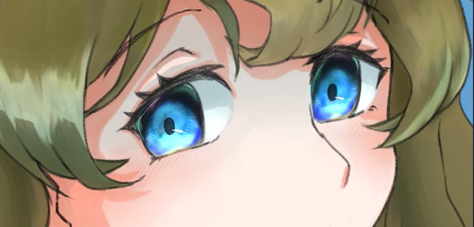 自分絵市場最も描き込んだ瞳を見よ 