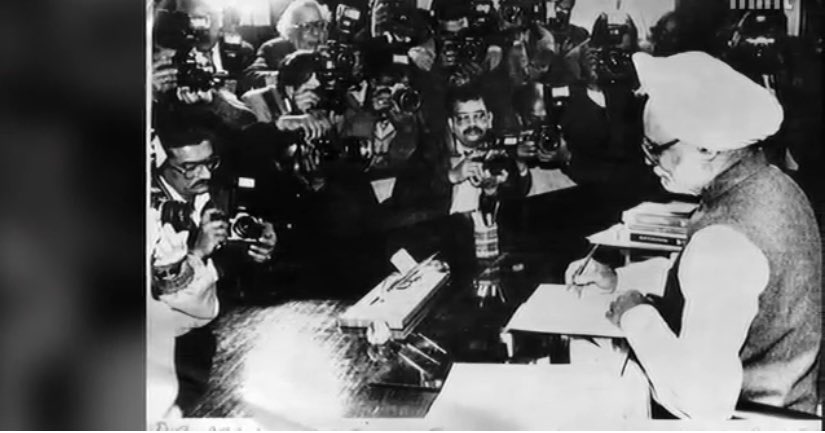 Tomorrow - 24 July-30 yrs of most historic shift in Indep India. 24 July 1991 : then FM #ManmohanSingh budget speech that finally dismantled India’s license raj &amp; liberalised economy. Generations who thrived in booming economy post ‘91 owe a fundamental debt to Manmohaneconomics