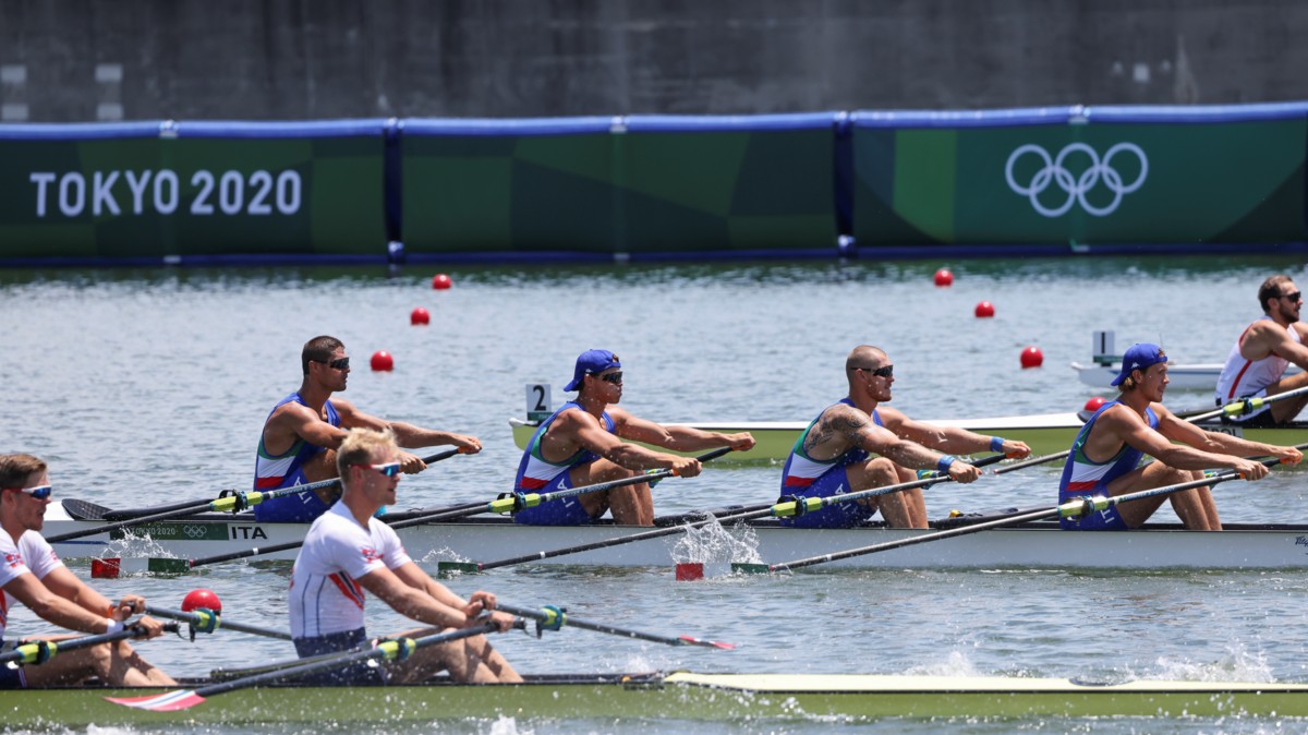 Il 4 di coppia maschile col 2°posto, per soli 3 centesimi, agguanta la finale dopo 13 anni di assenza. Che impresa ragazzi! Siete fantastici! Bene cosi! 1. Polonia 5.39.25, 2. Italia (Venier, Panizza, Rambaldi, Gentili) 5.39.28, 3. Estonia 5.47.12
(Ph canottaggio.org)