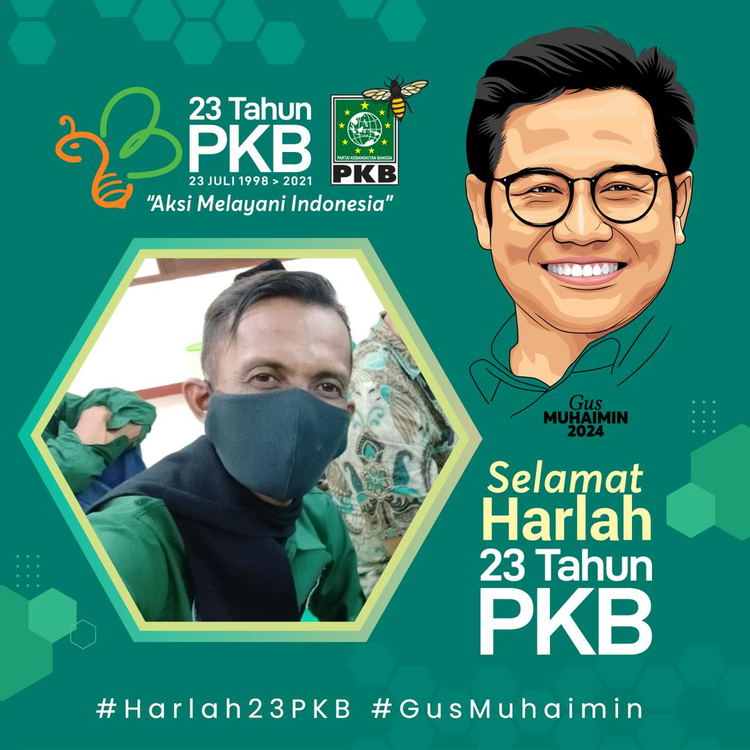 jonykey10's tweet photo. Selamat Hari Lahir ke 23 PKB, smg senantiasa mewarnai setiap kebijakan yg memihak pd rakyat, panjang umur, barokah, manfaat dan setia melayani Indonesia.

#doadansyukur
#Harlah23PKB
@cakimiNOW
@DPP_PKB 
@halimiskandarnu 
@dpwpkbjatim_ 
@pkbjombang 
@mediapkbjombang 
@gustijombang https://t.co/n4y6k7NLC4