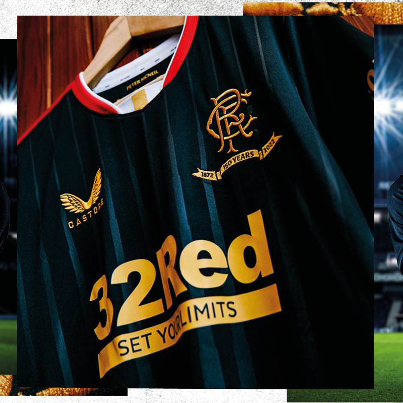 Castore and Rangers Unveil 150th Anniversary Kit For 2021/22 Season