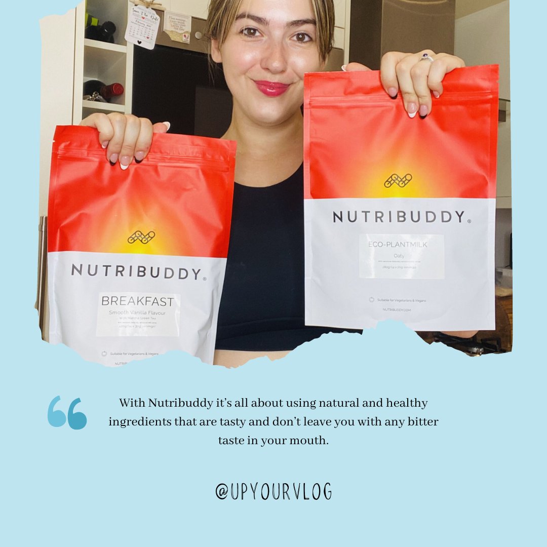 Thank you to <a href="/UpYourVlog/">Natalie Griffiths</a> for your review 💕 

Shop our products at nutribuddy.com 👈