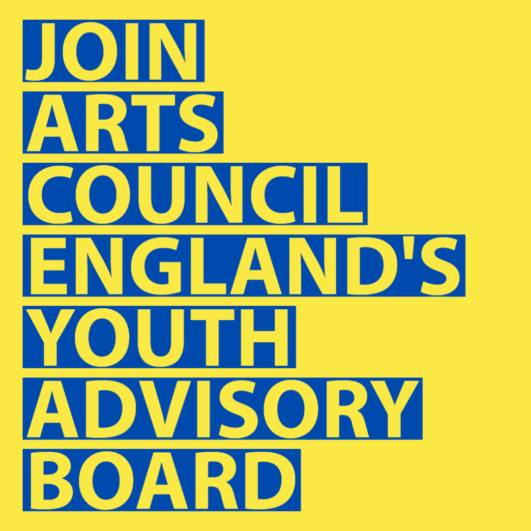 Aged 16-25 &amp; based in the North of England? Find out about our exciting opportunity to be on <a href="/ace_national/">Arts Council England</a>’s first ever Youth Advisory Board!
Get your voice heard: buff.ly/3rrzn9r #LetsCreate #YouthVoice #YouthWork #YoungPeople <a href="/YouthFocusNE/">Youth Focus NE</a> @YouthFocusNW @YouthWorkUnit