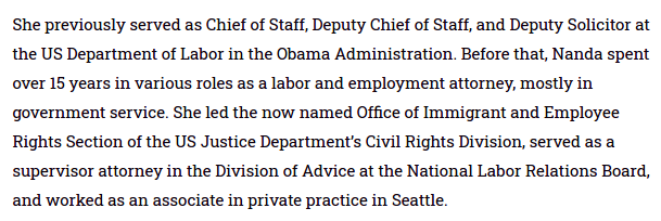 RodneyR58127664's tweet photo. 1. Given that @USDOL displaces #Americans w/ #H1B ⬇️ @SecMartyWalsh, will Seema Nanda work for #AmericanWorkers first or #H1Bvisa? https://t.co/LiV61AJqN4