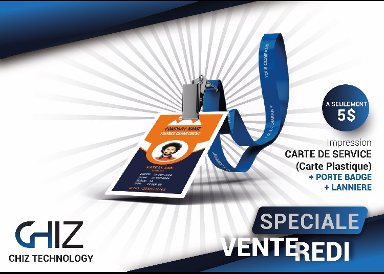 ChizTechnology's tweet photo. La spéciale VENTEREDI exclusivement chez CHIZ TECHNOLOGY ! A ces prix là, tout le monde craque #semaine #genereuse #design #printing #drc #goma #kinshasa #bukavu https://t.co/iBqyyxiSeh