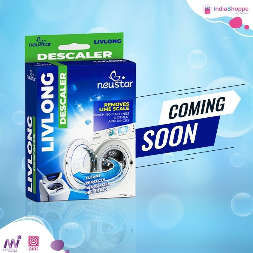 Maintain &amp; remove the Limescales in the Washing machine with our New "Neustar Descaler".