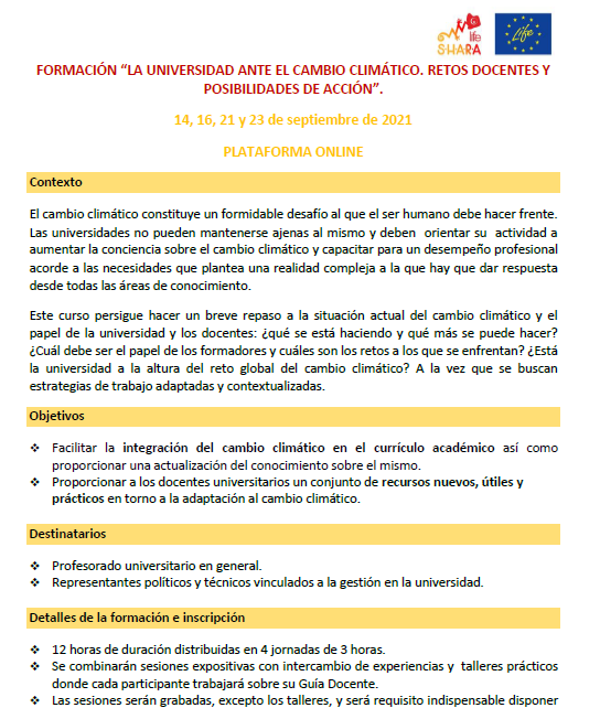 EducacionUNED's tweet photo. 🗣️ LA FACULTAD CON EL DESARROLLO SOSTENIBLE 🌲🏔️ @EducacionUNED colabora en la II Jornada "La Universidad ante el cambio climático. Retos docentes y posibilidades de acción" a través de nuestra vicedecana @mjbautistac ➡️14, 16, 21 y 23 septiembre online ℹ️ https://t.co/RDIoJKlXDa https://t.co/FtibHWHeLN
